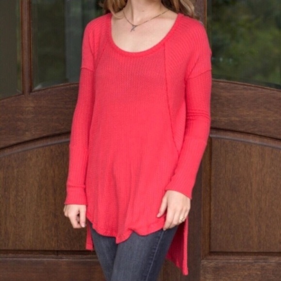 Free People Tops - FINAL MARKDOWN ❤️ Free People Orange Tunic